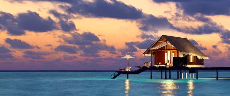 beach of the Maldives